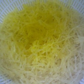 そうめんかぼちゃのゆで方